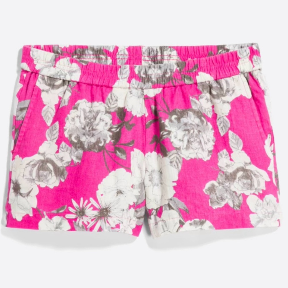 Kut from the Kloth Hot Pink Floral Print Women's Shorts